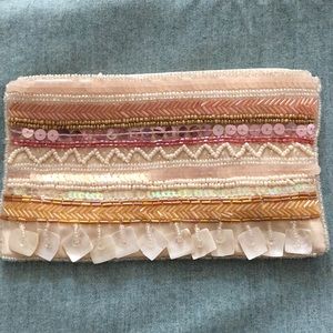 Beautiful beaded clutch